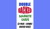 Magnetic Cards (2 pack/double back blue) by Chazpro Magic. - Trick