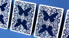 Butterfly Worker Marked V2 Playing Cards (Blue) by Ondrej Psenicka