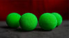 Magic Sponge Balls 4PK GREEN 1.5 inch by Murphy';s Magic