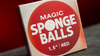 Magic Sponge Balls 50PK RED 1.5" by Murphy's Magic