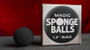 Magic Sponge Balls 50PK BLACK 1.5" by Murphy's Magic