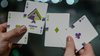 Tempo-Lab Purple Playing Cards