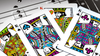 The Beatles Special Edition (Black) Playing Cards by theory11