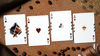 Flexible Mocha Mousse Playing Cards by TCC