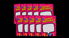 Birthday Silk Surprise REFILL (10 Silks) by PlayTime Magic DEFMA (Pink)