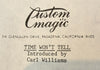Time Won't Tell - Carl Williams Custom Magic - Joe Stevens Estate