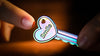 An incredible Mentalism Effect with keys that allows the mentalist to know exactly which key the spectator choose. Can be performed from 1 to 4 people.