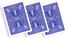 Three Way Forcing Deck Bicycle (Blue)