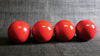 Wooden Billiard Balls (2" Red) by Classic Collections - Trick