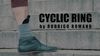 CYCLIC RING (Black Gimmick and Online Instructions) by Rodrigo Romano - Trick