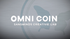 Limited Edition Omni Coin UK version (with DVD and Gimmicks) by SansMinds Creative Lab