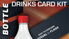 Drink Card KIT for Astonishing Bottle (Gimmick and Online Instructions) by João Miranda and Ramon Amaral - Trick