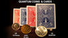 Quantum Coins, UK 10 Pence Blue Card Gimmicks and Online Instructions by Greg Gleason and RPR Magic Innovations