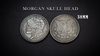 MORGAN SKULL HEAD COIN by Men Zi Magic