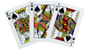 Butterfly Playing Cards Marked (Blue) 3rd Edition by Ondrej Psenicka