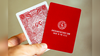 Blood Red Edition V3 Playing Cards by Joker and the Thief