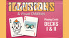 Illusions &amp; Visual Oddities Playing Cards 2 Deck Set