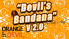 Devil's Bandana V2 (Orange) by Lee Alex