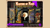 Masters of Magic Bookmarks Set Master Collection by David Fox - Trick