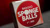 Magic Sponge Balls 4PK RED 1 inch by Murphy';s Magic