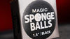 Magic Sponge Balls 4PK BLACK 1.5 inch by Murphy';s Magic