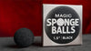 Magic Sponge Balls 4PK BLACK 1.5 inch by Murphy';s Magic