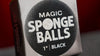 Magic Sponge Balls 4PK BLACK 1 inch by Murphy';s Magic