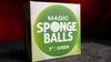 Magic Sponge Balls 4PK GREEN 3 inch by Murphy';s Magic