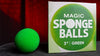 Magic Sponge Balls 4PK GREEN 3 inch by Murphy';s Magic