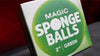 Magic Sponge Balls 4PK GREEN 2 inch by Murphy';s Magic