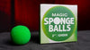 Magic Sponge Balls 4PK GREEN 2 inch by Murphy';s Magic