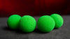 Magic Sponge Balls 4PK GREEN 1 inch by Murphy';s Magic