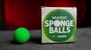 Magic Sponge Balls 4PK GREEN 1 inch by Murphy';s Magic