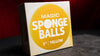 Magic Sponge Balls 4PK YELLOW 3 inch by Murphy';s Magic