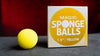 Magic Sponge Balls 4PK YELLOW 1.5 inch by Murphy';s Magic