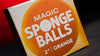 Magic Sponge Balls 4PK ORANGE 2 inch by Murphy';s Magic