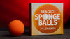 Magic Sponge Balls 4PK ORANGE 2 inch by Murphy';s Magic