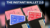 INSTANT WALLET 2.0 (Red) by Andrew and Magic UP