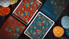 Plastic Paisley Poker Red Playing Cards by Dutch Card House Company