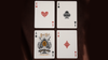 King's Head (Black and Gold Foil) Playing Cards by Joker and the Thief