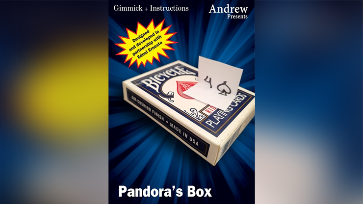 PANDORA';S BOX, Blue by Andrew Presents – Stevens Magic Emporium