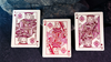 Morpho V2 (Pearl / Pink) Playing Cards by TCC Fashion