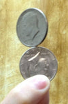 Spinning Stacked Half Dollars - SME