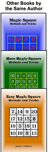 Magic Square - Methods and Tricks