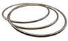 Twisted Linking 3 Ring Gag set with additional 3 Ring Set w/bayonet key - Drehfal Estate