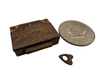 Tiny Ouija Spirit Board with Drawer and Planchet - Wood Crafted