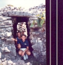 First date at Tulum in the Yucatan